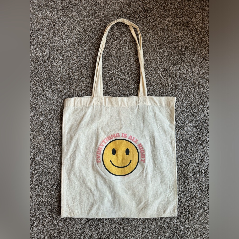 Smiley Face Tote Bag